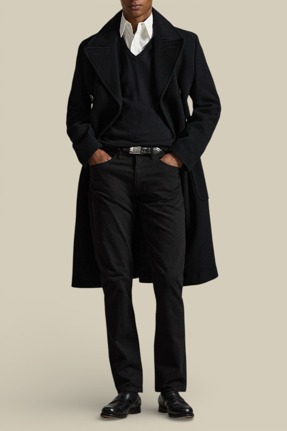 תמונת כל הלוק של Cotton Sweater in Black